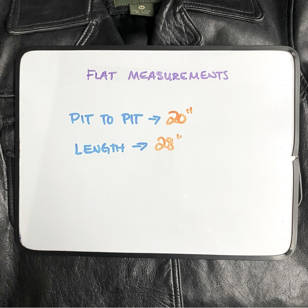 Vintage 90s Dockers Outerwear Black Genuine Leather Jacket M Streetwear Indie - Picture 5 of 12